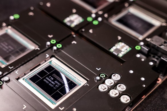 Companies such as Amazon, Meta Platforms, Microsoft and Alphabet’s Google are Nvidia’s largest customers, as they rush to invest in hardware for AI computing.