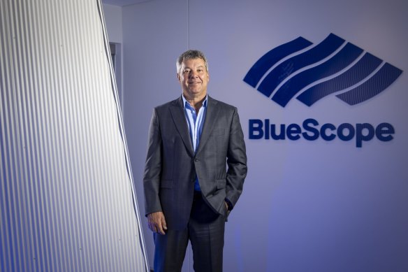 BlueScope chief executive Mark Vassella.