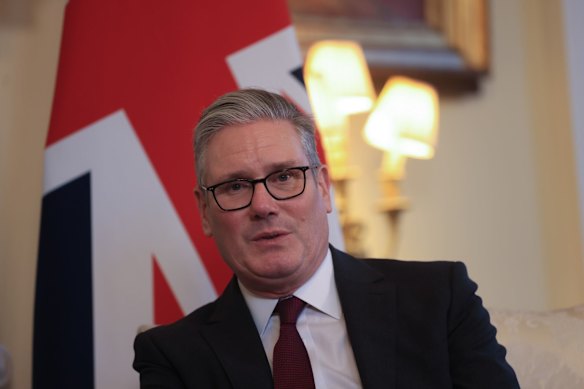 British Prime Minister Keir Starmer.