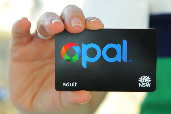 The NSW Opal card.