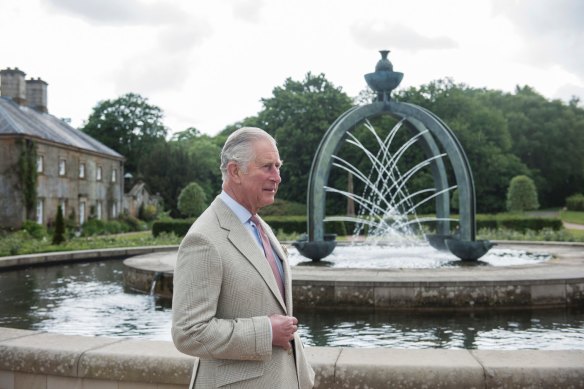Prince Charles at Dumfries House, Scotland, in 2016.