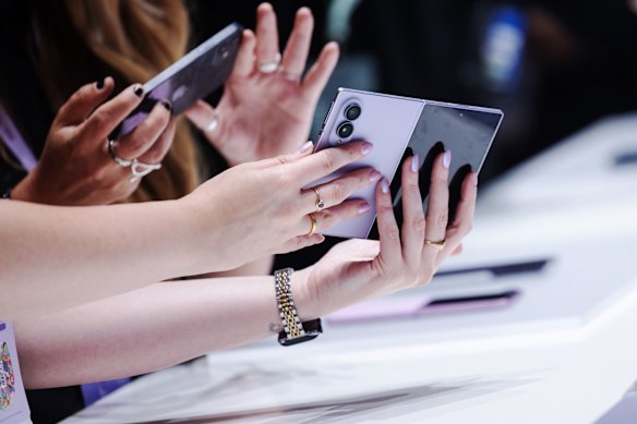 Apple is entering a market dominated by Samsung.