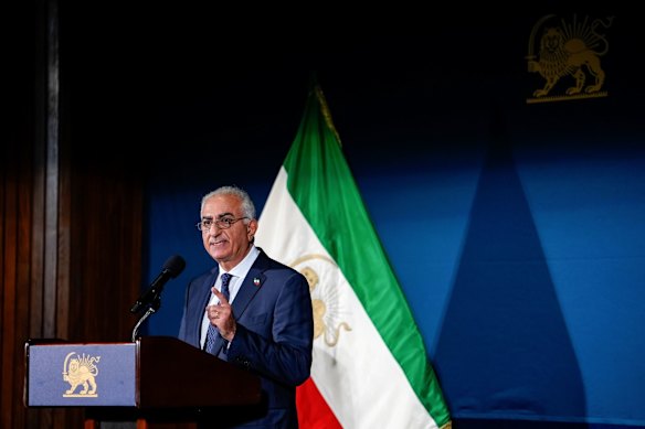 Reza Pahlavi is the exiled crown prince of Iran, based in the US