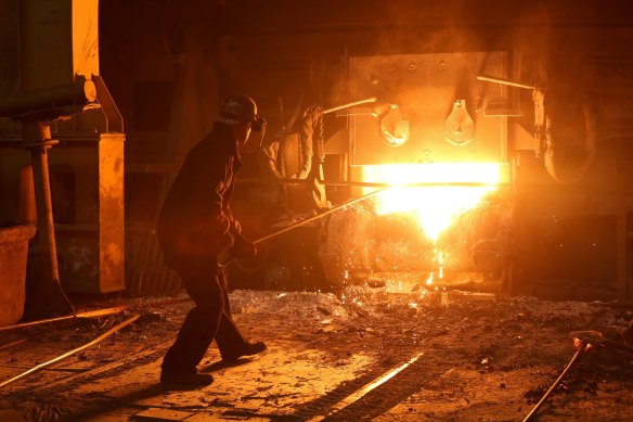 The steel sector generates more than 8 per cent of the world’s greenhouse gas emissions.
