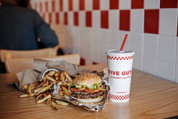 Five Guys differentiates its offer by emphasising freshness and hyper-customisation of its burgers and milkshakes.