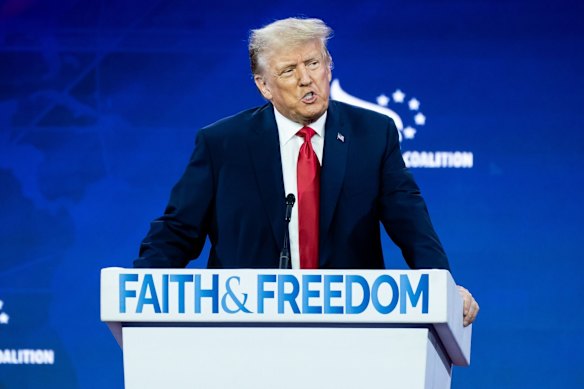 The conservative Christian vote has played a key role in propelling Donald Trump’s political fortunes.   