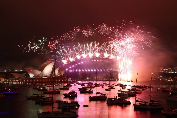 Last year’s display was shorter than usual, and access to the city was blocked.