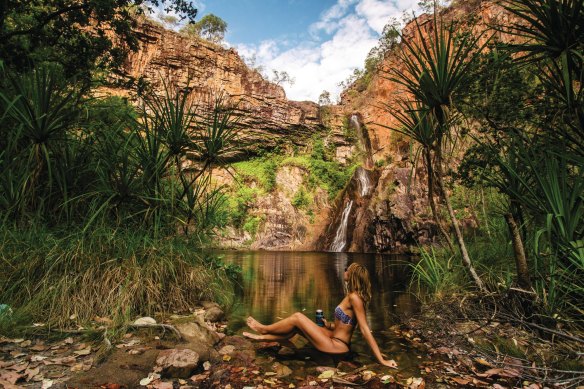 Secret spots … enjoy a quiet visit to Tjaynera Falls (or Sandy Creek Falls) even in high season, with Ethical Adventures.