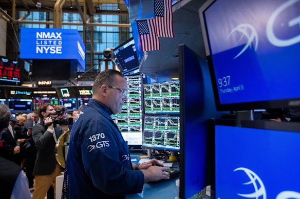Wall Street has made an unsteady start to the week. 