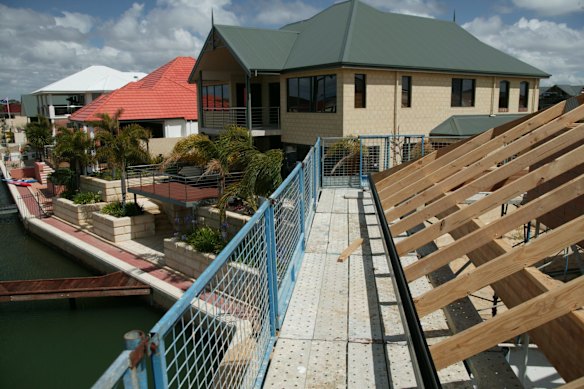 Taxes are impeding new housing supply according to property commentator James Limnios. 