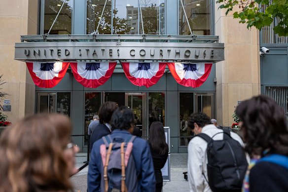 The Ronald V. Dellums Federal Building and US Courthouse in Oakland, California.