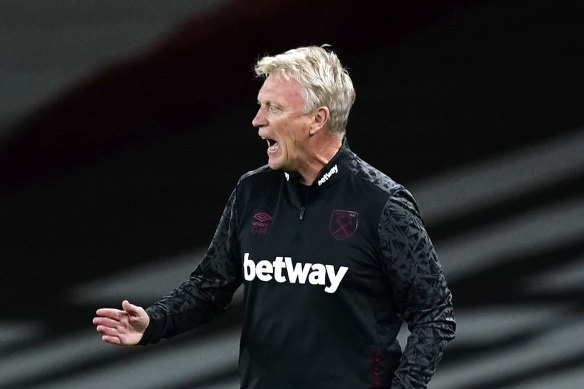 West Ham manager David Moyes has tested positive for COVID-19.