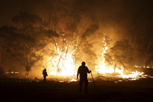 The Red Cross has urged people with loved ones affected by the bushfires to listen to them and seek help if necessary.
