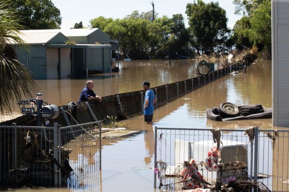 Woodburn, in the Northern Rivers region of NSW, was inundated with water earlier this year.