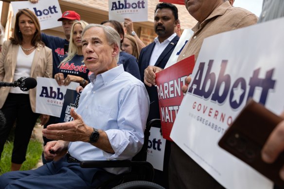 Guvernatorul Texasului Greg Abbott