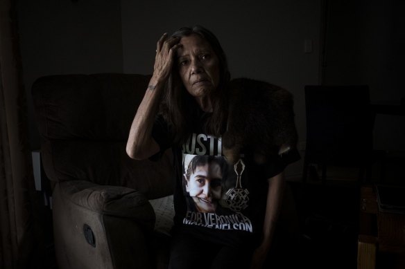 Donna Nelson, whose daughter Veronica died in custody, pictured at her home in Mooroopna, near Shepparton.