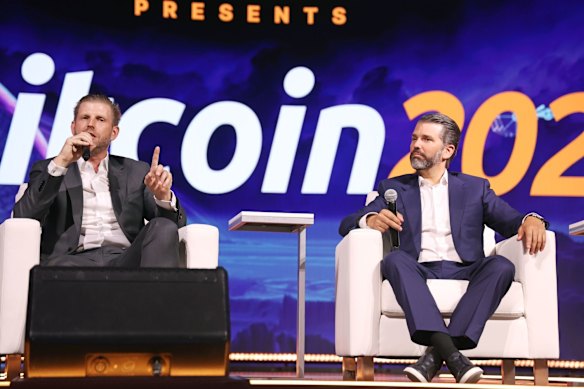 The Trump family, of course, now has a significant exposure to cryptocurrencies.