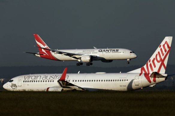 Qantas and Virgin Australia are unlikely to engage in a price war.
