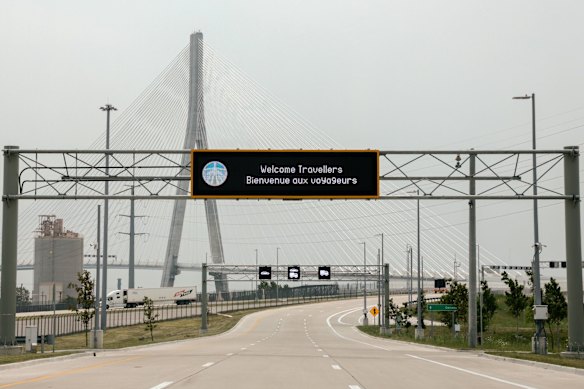 The $6.4 billion bridge was paid for exclusively by Canada.