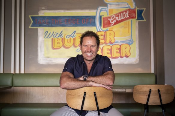 Grill’d founder Simon Crowe says pricing pressures are high.