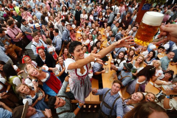 Despite the name, Oktoberfest actually kicks off in September.