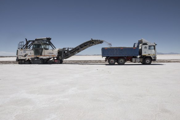 Galaxy Resources’ Sal de Vida lithium project in Argentina.