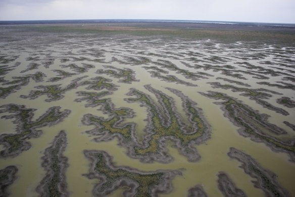 The Menindee Lakes in far western NSW.