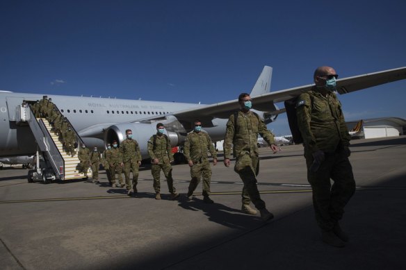 ADF members have been helping Victoria with its hotel quarantine system.