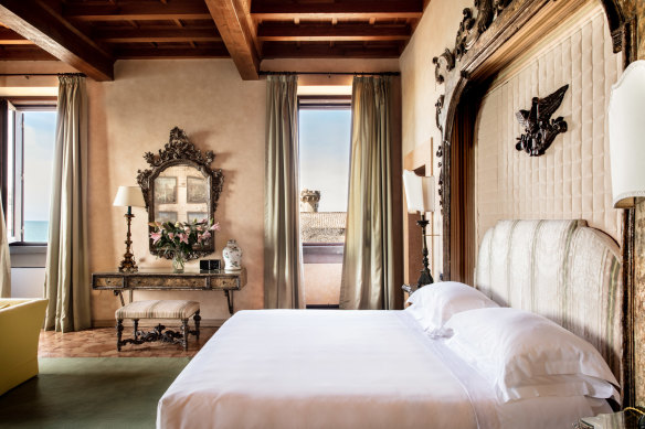 The Castello Suite: no two rooms and suites are the same.