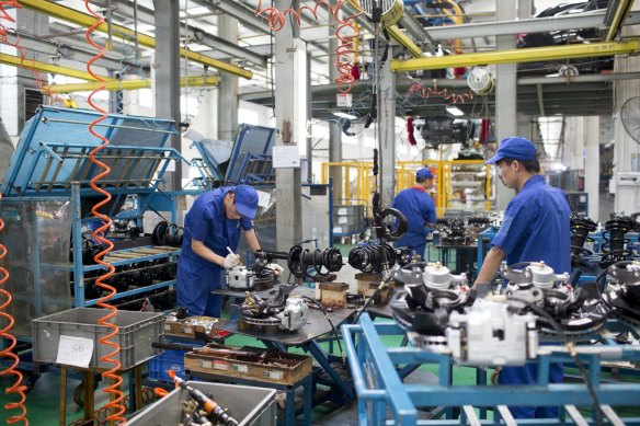 China has built enough factories to make more than twice as many cars as its market can buy.