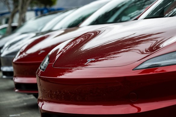 Shares in the world’s most valuable car company soared in the second half, largely on the basis of its chief executive officer touting advances in artificial intelligence and robotics.