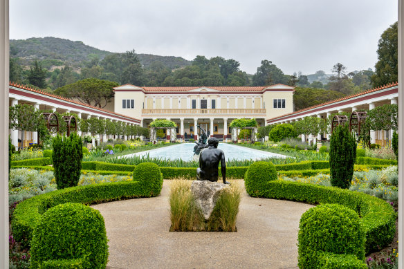 The formidable Getty Villa – its founder and funder never saw the finished project.