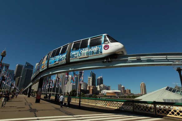 The Sydney Monorail took four years to come to fruition from thought bubble to ribbon cutting.