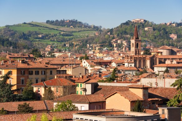 View of Bologna, Emilia-Romagna, Italy.