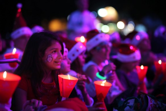 By the time it even gets dark enough for candles, the children are in bed.