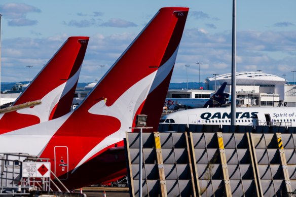 Qantas is scrambling to find pilots to fly a number of flights on Wednesday. 