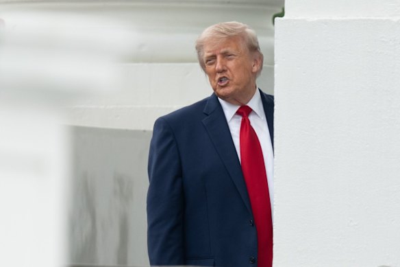 US President Donald Trump. 