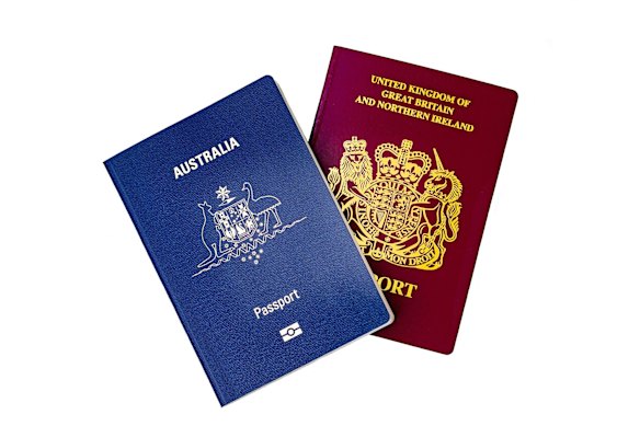 Dual British-Australian citizens without a UK passport will need a certificate of entitlement.