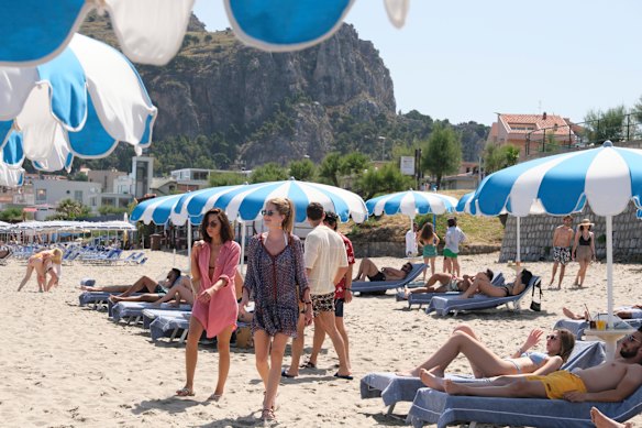 Taormina in Sicily was swamped with tourists after the destination was used for The White Lotus.