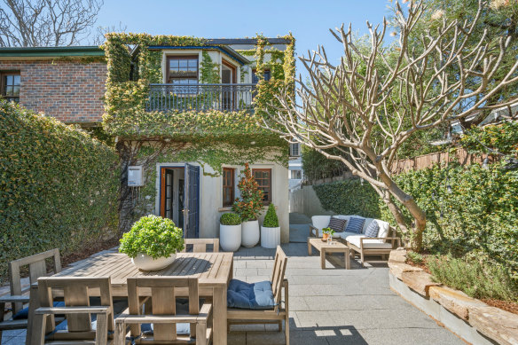 The Annandale terrace of James and Jessica Johnson last traded in 2021 for $2.4 million.