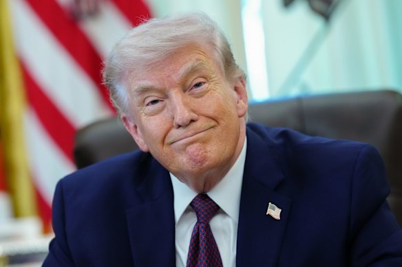 US President Donald Trump said the conflict over the Strait of Hormuz was not the US’ problem to resolve.