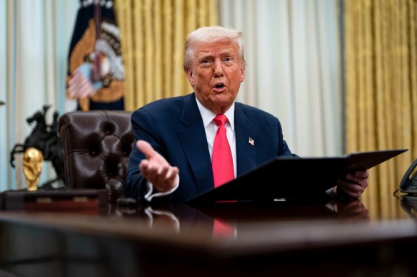 The US will on Wednesday impose 25 per cent duties on all steel and aluminium imports, including from allies such as Australia and Japan.