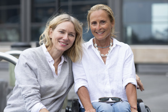 Naomi Watts with Sam Bloom in November 2018.