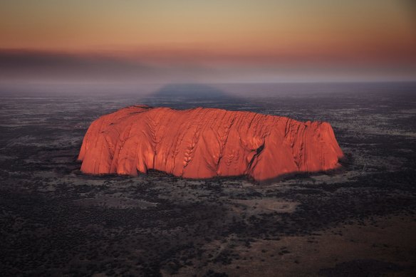 Uluru, setting for the 2017 Statement from the Heart. 
