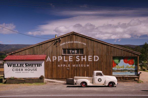 It’s on for the “Off Season” at Willie Smith’s Apple Shed in Tasmania’s Huon Valley.