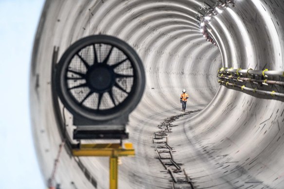 The budget will include $1.37 billion to pay for cost blowouts on the Metro Tunnel project.