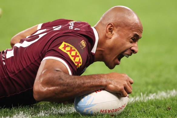 Felise Kaufusi got on the scoresheet for Queensland in Perth last year.