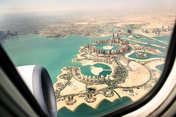 A city tour is a good way to spend a long layover in Doha.
