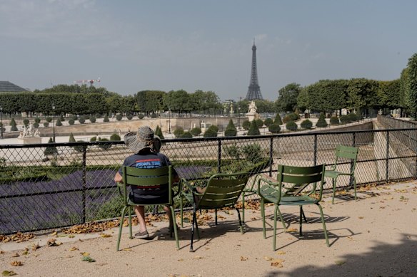 The Eiffel Tower was closed on Tuesday afternoon due to the extreme heat.