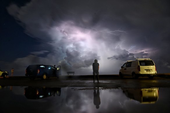 The Herald’s chief photographer Nick Moir has spent 25 years chasing extreme weather events. 